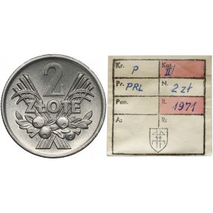 KAŁKOWSKI, 2 złote 1971 Jagody