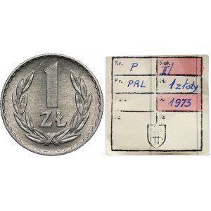 KAŁKOWSKI, 1 złoty 1973
