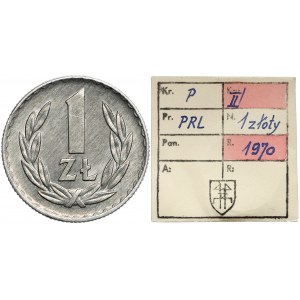 KAŁKOWSKI, 1 złoty 1970