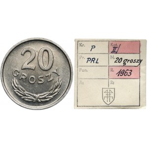 KAŁKOWSKI, 20 groszy 1963