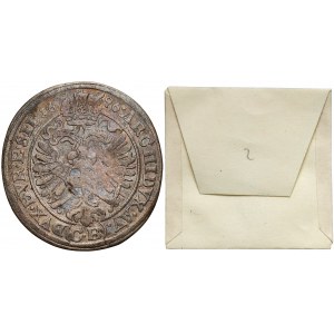 KAŁKOWSKI, Śląsk, Leopold I, 3 krajcary 1696 CB, Brzeg