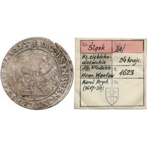 KAŁKOWSKI, Ks. Ziębicko-Oleśnickie, 24 krajcary 1623 BZ, Oleśnica