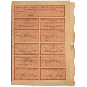 Polskie Zakłady Chemiczne Nitrat, Em.1, 10x 500 mkp 1921