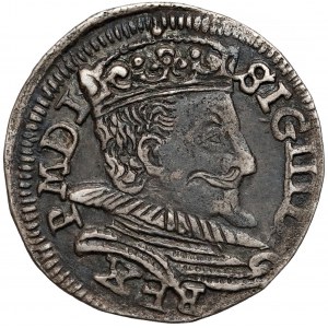 Zygmunt III Waza, Trojak Lublin 1598 - L w dacie