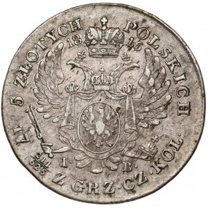 Aleksander I, 5 złotych polskich 1816 IB