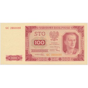 100 złotych 1948 - GC - bez ramki