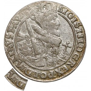 Zygmunt III Waza, Ort Bydgoszcz 1622 - z błędem D M LI - RZADKI