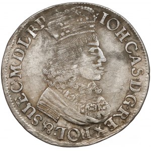 Jan II Kazimierz, Ort Gdańsk 1651 GR - wczesny portret - rzadki