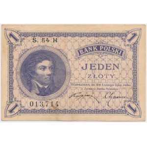 1 złoty 1919 - S.54 H