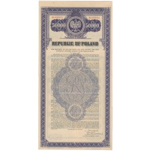 4.25% Pożyczka Zapałczana 1938, Obligacja $50.000