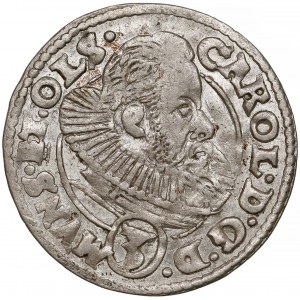 Śląsk, Karol II, 3 krajcary 1612, Oleśnica