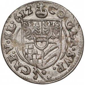 Śląsk, Karol II, 3 krajcary 1612, Oleśnica