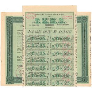 Siedlce, TKM, List zastawny 250 rubli / 540 mkp 1920