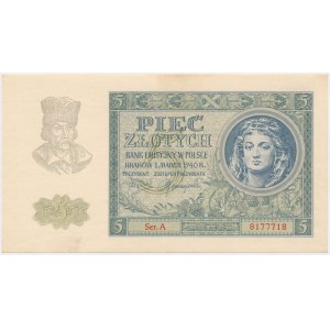 5 złotych 1940 - Ser.A