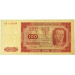 100 złotych 1948 - GD - bez ramki