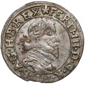 Śląsk, Ferdynand III, 1 krajcar 1644 HL, Cieszyn - rzadki
