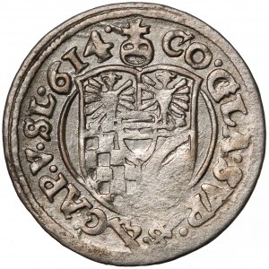 Śląsk, Karol II, 3 krajcary 1614 VBS, Oleśnica
