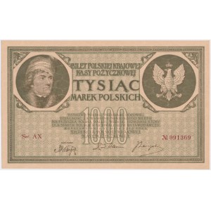 1.000 mkp 05.1919 - 6 cyfr - Ser.AX