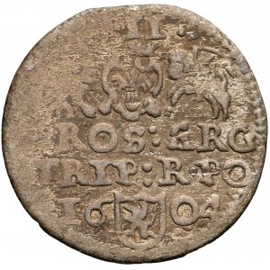Zygmunt III Waza, Trojak Anomalny 1604 - rzadki