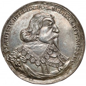 KOPIA półtalara medalowego Władysława IV Wazy