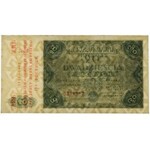 20 złotych 1947 - nadruk 120 lat WTN