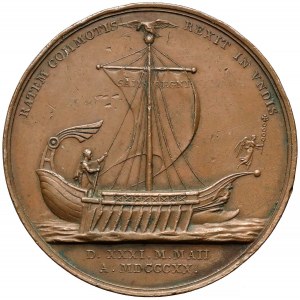 Niemcy, Prusy-Brandenburgia, Medal 70. rocznica urodzin Karla Augusta von Hardenberg 1820