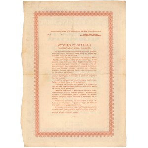 Państwowy Bank Rolny, Obligacja Melioracyjna na 5.000 zł 1939
