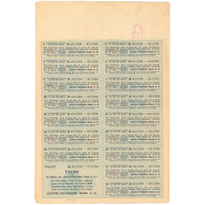 Bank Austro-Polski, 400 koron 1922