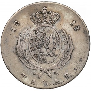 Księstwo Warszawskie, Talar 1812 I.B.