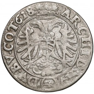 Śląsk, Ferdynand II, 3 krajcary 1628 HR, Wrocław