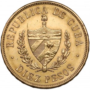 Cuba, 10 Pesos 1915