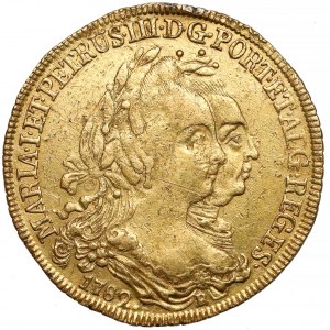 Portugal, Maria I & Pedro III, 4 Escudos 1782