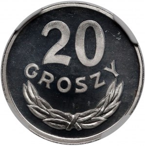 LUSTRZANKA 20 groszy 1980