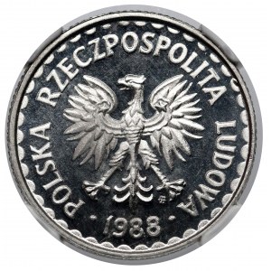 LUSTRZANKA 1 złoty 1988