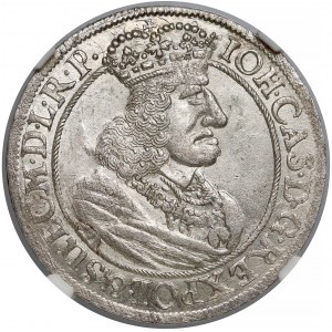 Jan II Kazimierz, Ort Gdańsk 1658/7 DL - piękny