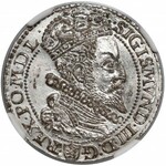 Zygmunt III Waza, Szóstak Malbork 1596 - DUŻA głowa - PIĘKNY