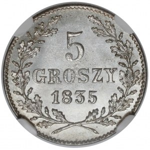 Wolne Miasto Kraków, 5 groszy 1835