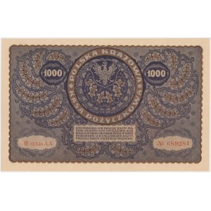 1.000 mkp 08.1919 - III Serja AA