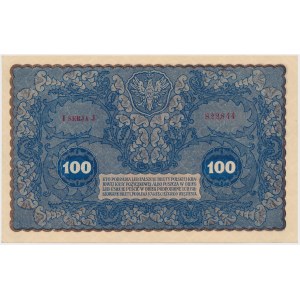 100 mkp 08.1919 - I Serja J