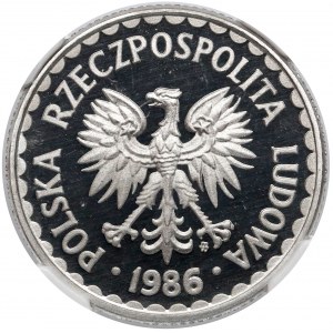 LUSTRZANKA 1 złoty 1986