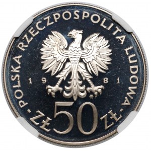 LUSTRZANKA, 50 złotych 1981 Bolesław II Śmiały