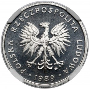 LUSTRZANKA 5 złotych 1989