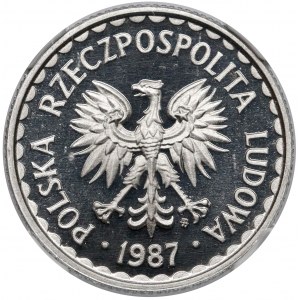 LUSTRZANKA 1 złoty 1987