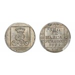 Poniatowski, Grosz srebrny 1779 EB - wyśmienity