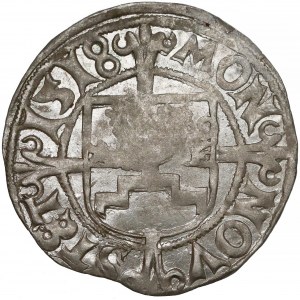 Pomorze, Ks. szczecińskie, Bogusław X, Szeląg Szczecin 1518 - x przy Gryfie