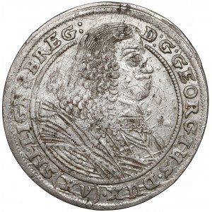 Śląsk, Jerzy III brzeski, 15 krajcarów 1660 EW, Brzeg
