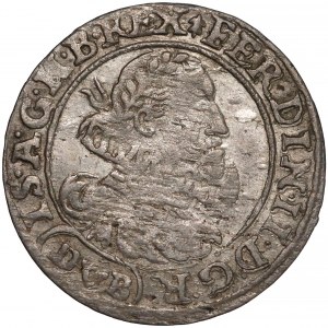 Śląsk, Ferdynand II, 3 krajcary 1624 DvB, Nysa - rzadkie
