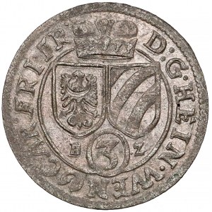 Śląsk, Henryk Wacław i Karol Fryderyk, 3 krajcary 1622 BZ, Oleśnica