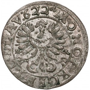 Śląsk, Jan Chrystian, 3 krajcary 1622 HR, Oława - skrócona data 