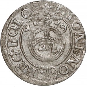 Zygmunt III Waza, Półtorak Bydgoszcz 1619 - pięciopłatkowe